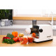 ARDESTO Meat grinder, 1750W, prod.-2 kg/min, 3 cutting plates+for sausag.plates, 4 veg., plastik, silver (MGA-2300J)