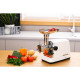 ARDESTO Meat grinder, 1750W, prod.-2 kg/min, 3 cutting plates+for sausag.plates, 4 veg., plastik, silver (MGA-2300J)