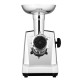 ARDESTO Meat grinder, 1750W, prod.-2 kg/min, 3 cutting plates+for sausag.plates, 4 veg., plastik, silver (MGA-2300J)