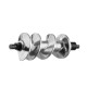 ARDESTO Meat grinder, 1750W, prod.-2 kg/min, 3 cutting plates+for sausag.plates, 4 veg., plastik, silver (MGA-2300J)