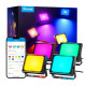 Govee Набір настінних світильників H7060 RGBICWW LED Smart Flood Lights Чорний (H7060311)