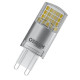 Osram Лампа светодиодная LEDPIN40 3,8W / 840 230V CL G9 FS1 (4058075432420)