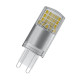 Osram Лампа светодиодная LEDPIN40 3,8W / 840 230V CL G9 FS1 (4058075432420)