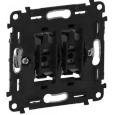 Legrand 2-gang switch Valena, INMATIC, automatic terminals (752005)