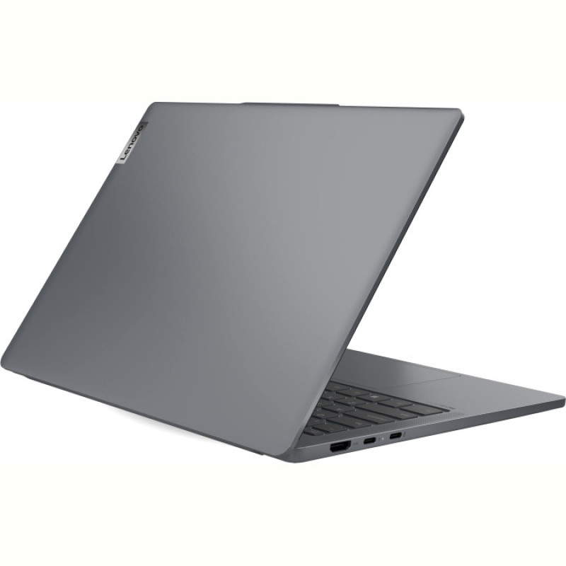 Ноутбук Lenovo IdeaPad Pro 5 14IMH9 (83D2003JRA); 14" 2.8K (2880x1800) IPS LED матовый 120 Гц , Intel Ultra 5 125H (3.6 - 4.5 ГГц) , RAM 32 ГБ (Max 32 ГБ) , SSD 1 ТБ , Intel Arc Graphics , без ОП , Wi-Fi , BT , веб-камера , кардридер , без ОС , MIL-STD-810H , TPM , металл , 1.46 кг , серый , подсветка клавиатуры