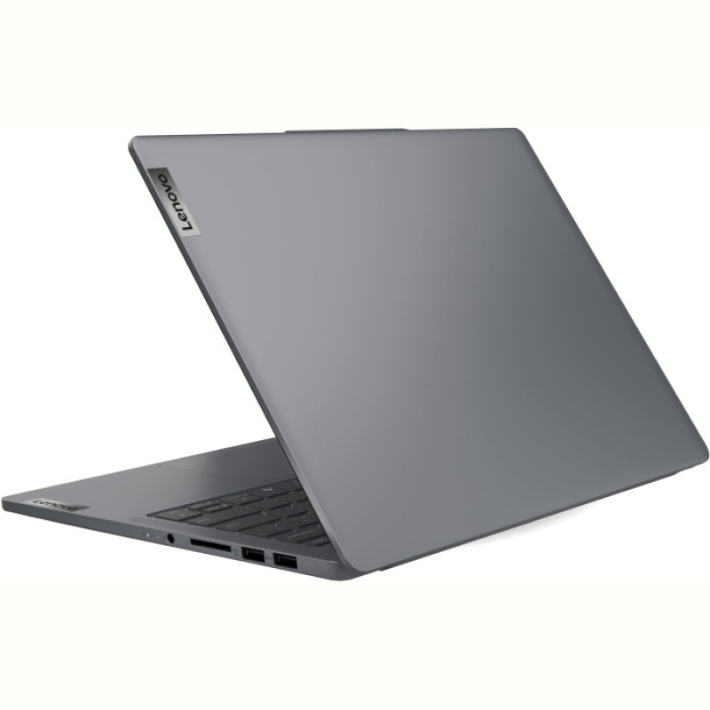 Ноутбук Lenovo IdeaPad Pro 5 14IMH9 (83D2003JRA); 14" 2.8K (2880x1800) IPS LED матовый 120 Гц , Intel Ultra 5 125H (3.6 - 4.5 ГГц) , RAM 32 ГБ (Max 32 ГБ) , SSD 1 ТБ , Intel Arc Graphics , без ОП , Wi-Fi , BT , веб-камера , кардридер , без ОС , MIL-STD-810H , TPM , металл , 1.46 кг , серый , подсветка клавиатуры