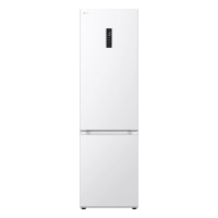 LG Refrigerator with bottom freezer, ref-277l, freez.-107l, 2doors, A++, inv., fresh zone, white (GW-B509FVFW)