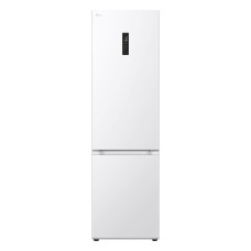 LG Refrigerator with bottom freezer, ref-277l, freez.-107l, 2doors, A++, inv., fresh zone, white (GW-B509FVFW)