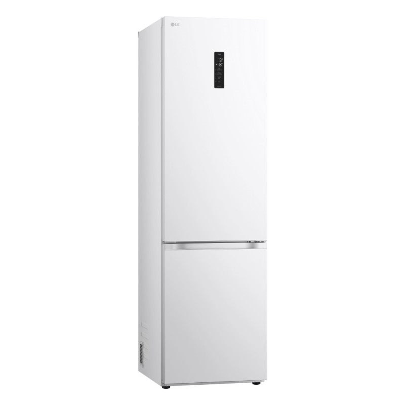 LG Refrigerator with bottom freezer, ref-277l, freez.-107l, 2doors, A++, inv., fresh zone, white (GW-B509FVFW)