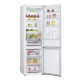 LG Refrigerator with bottom freezer, ref-277l, freez.-107l, 2doors, A++, inv., fresh zone, white (GW-B509FVFW)
