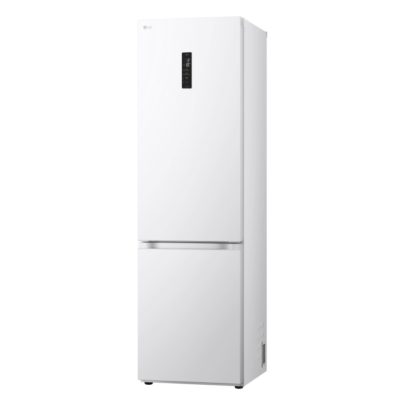LG Refrigerator with bottom freezer, ref-277l, freez.-107l, 2doors, A++, inv., fresh zone, white (GW-B509FVFW)