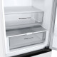LG Refrigerator with bottom freezer, ref-277l, freez.-107l, 2doors, A++, inv., fresh zone, white (GW-B509FVFW)
