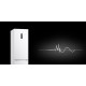 LG Refrigerator with bottom freezer, ref-277l, freez.-107l, 2doors, A++, inv., fresh zone, white (GW-B509FVFW)