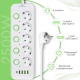 Сетевой фильтр питания XoKo XK-SP-5-2-1-WH