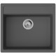 Hansgrohe Kitchen set, granite sink S520-F510 + tap Talis M54, black graphite-steel (43359800)