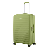 2E Suitcase Large, Aero, polypropylen, 99/119L, TSA, 4 wheels, EXP, moss green (2E-SPP-AERO-L-MG)