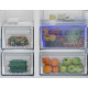 Beko SBS refrigerator, 179x91x71, refrigerator compartment - 368 l, freezer compartment - 190 l, 2 doors, E, NF, display, stainless steel (GN163140SN)