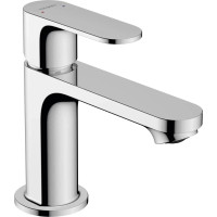 Hansgrohe Hansgrohe Rebris S sink mixer, spout length - 84mm, with drain set, chrome (72510000)