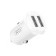 Зарядное устройство XO 2xUSB 12W white (CC67.white)
