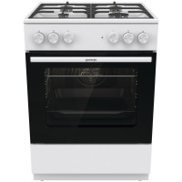 Gorenje Cooker combined, 71L, 60x60cm, cast-iron, white (GK6A40WFFM)