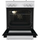 Gorenje Cooker combined, 71L, 60x60cm, cast-iron, white (GK6A40WFFM)