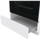 Gorenje Cooker combined, 71L, 60x60cm, cast-iron, white (GK6A40WFFM)