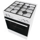 Gorenje Cooker combined, 71L, 60x60cm, cast-iron, white (GK6A40WFFM)