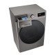 LG WM front load, 9kg, 1200, A, 48cm, display, steam, invertor, silver (F2Y7FS5P)