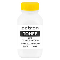 Тонер XER C230/C310/C410, 40 г, Yellow Patron (PN-XC230-Y-040)