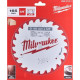 Milwaukee Диск пиляльний по дереву 165x1.6-24T (4932471311)
