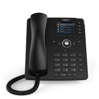 Gigaset IP-телефон Pro Compact P710, 2xGE LAN, PoE, 2,8-дюймовый цветной TFT-дисплей, черный (S30853-H4101-R101)