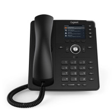 Gigaset IP-телефон Pro Compact P710, 2xGE LAN, PoE, 2,8-дюймовый цветной TFT-дисплей, черный (S30853-H4101-R101)