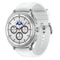 Samsung Смарт-годинник Galaxy Watch 8 Classic 47мм (L500) 1.34", 438x438, sAMOLED, BT 5.3, NFC, 2/64ГБ, білий (SM-L500NZWASEK)