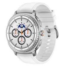 Samsung Смарт-годинник Galaxy Watch 8 Classic 47мм (L500) 1.34", 438x438, sAMOLED, BT 5.3, NFC, 2/64ГБ, білий (SM-L500NZWASEK)