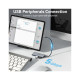 Концентратор Vention USB-C 6-in-1 3xUSB 3.0 + HDMI 4K30Hz + SD/TF 0.15m (TOOHB)