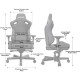 Кресло игровое Anda Seat Kaiser 2 Size XL Black (AD12XL-07-B-PV-B01)
