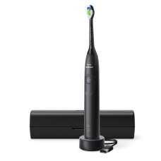 Philips Щітка зубна електр., Sonicare 5300 Series, 62т. колив/хв, насадок-1, футляр, чорний (HX7101/02)