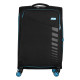 2E Валіза 2E, Trek, поліестер, середня, 64/78л, TSA, 4 колеса, EXP, чорний (2E-SPE-TREK-M-BK)