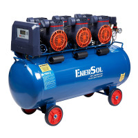 EnerSol Воздушный компрессор ES-AC1265-150-6OF безмасляный, 5 кВт, 150 л, 1265 л/мин, 8 бар, 59,5 кг