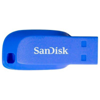 USB флеш накопитель SanDisk 64GB Cruzer Blade Electric Blue USB 2.0 (SDCZ50C-064G-B35BE)