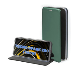 Чехол для мобильного телефона BeCover Exclusive Tecno Spark 20C (BG7n) Dark Green (711249)