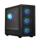 Zalman PC case M5 without PSU, 1xUSB3.0, 1xUSB2.0, 1x Type C, 4x120mm ARGB, VGA 410mm, LCS ready, TG Side Panel, ATX, black (M5BLACK)