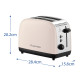 Russell Hobbs Тостер 1670Вт, нержав., підігрів, жасмін (26930-56)