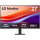 LG Монітор LG 27  27U421A-B VA HDMI, USB-C, Audio, VA, 100Hz, sRGB 99%, CURVED