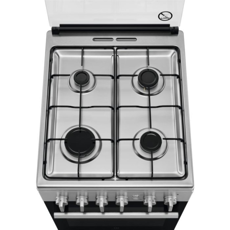 Electrolux Плита газовая, 57л, 50x60см, нерж