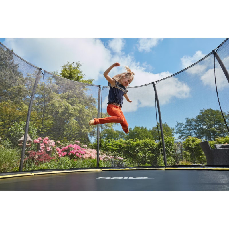 Salta Trampoline Comfort Edition Ground Round 427 см Black (5398A)