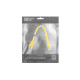 2E Cat 6, UTP, RJ45, 26AWG, 7/0.16 Cu, 0.20 m, PVC, Yellow