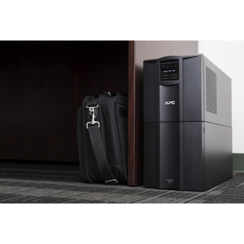 APC ИБП Smart-UPS 2200VA/1980W, LCD, USB, SmartConnect, 8xC13 (SMT2200IC)