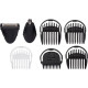 BaByliss Haircut kit for beard, mustache, head, nose and body, battery, vibration motor, nozzles-8, steel, case, grey (MT726E)