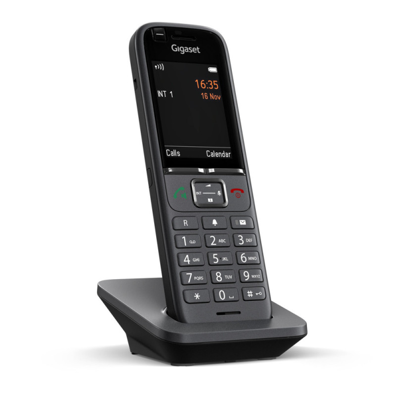 Gigaset IP-DECT Handset S700H PRO 1xMicro-USB, 1x3.5 mm headset connector, DECT, BT, 2.4  colour display, IP40 (S30852-H2974-R102)